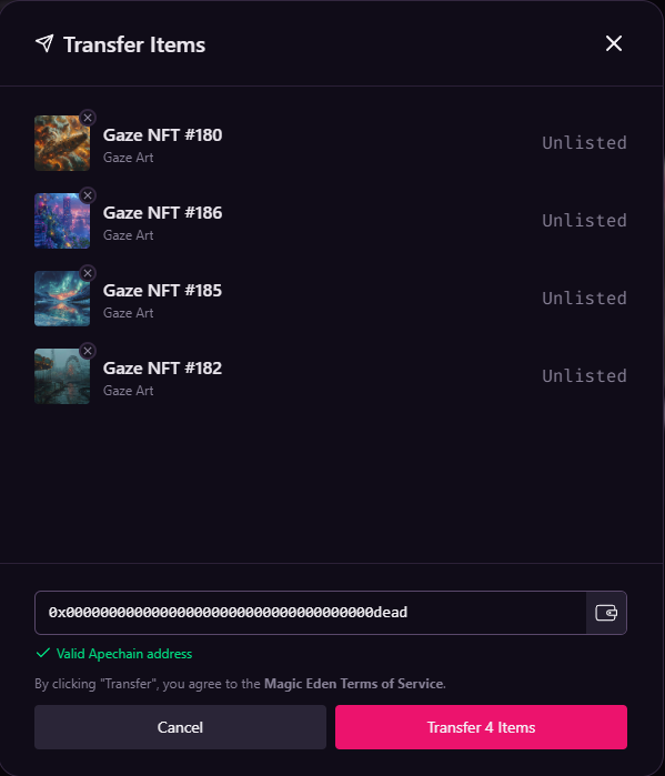 As the clock's shadow stretches across forgotten realms, we cast 4 into the crucible of eternity. 🔥⏳ 
Each burn fractures the pairs, weaving a scarcer saga through the ages.

319/333 remain 🫡