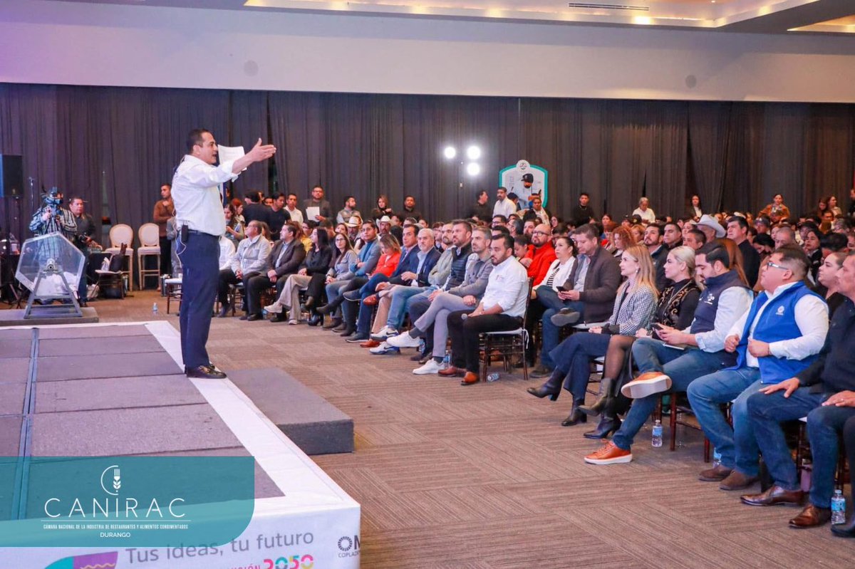 CaniracDgo's tweet image. ¡Sueña Durango! ✨
Juntos por un futuro próspero y mejor para Durango, nos reunimos empresarios y jóvenes, para crear un sueño en beneficio de nuestros ciudadanos.
