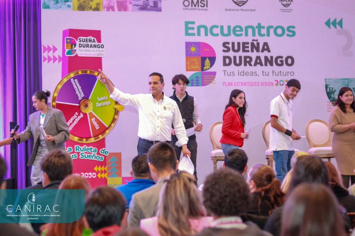 ¡Sueña Durango! ✨
Juntos por un futuro próspero y mejor para Durango, nos reunimos empresarios y jóvenes, para crear un sueño en beneficio de nuestros ciudadanos.