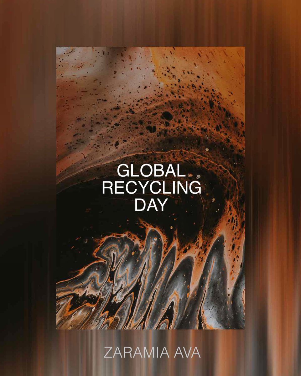 ZARAMIAAVA's tweet image. ♻️ Global Recycling Day ♻️

Recycling plays a vital role in protecting our planet, with the potential to save over a billion tonnes of CO₂ emissions by 2030!

#GlobalRecyclingDay #RecyclingHeroes #RecycleForTheFuture #Sustainability #ClimateAction #CircularEconomy #ZARAMIAAVA