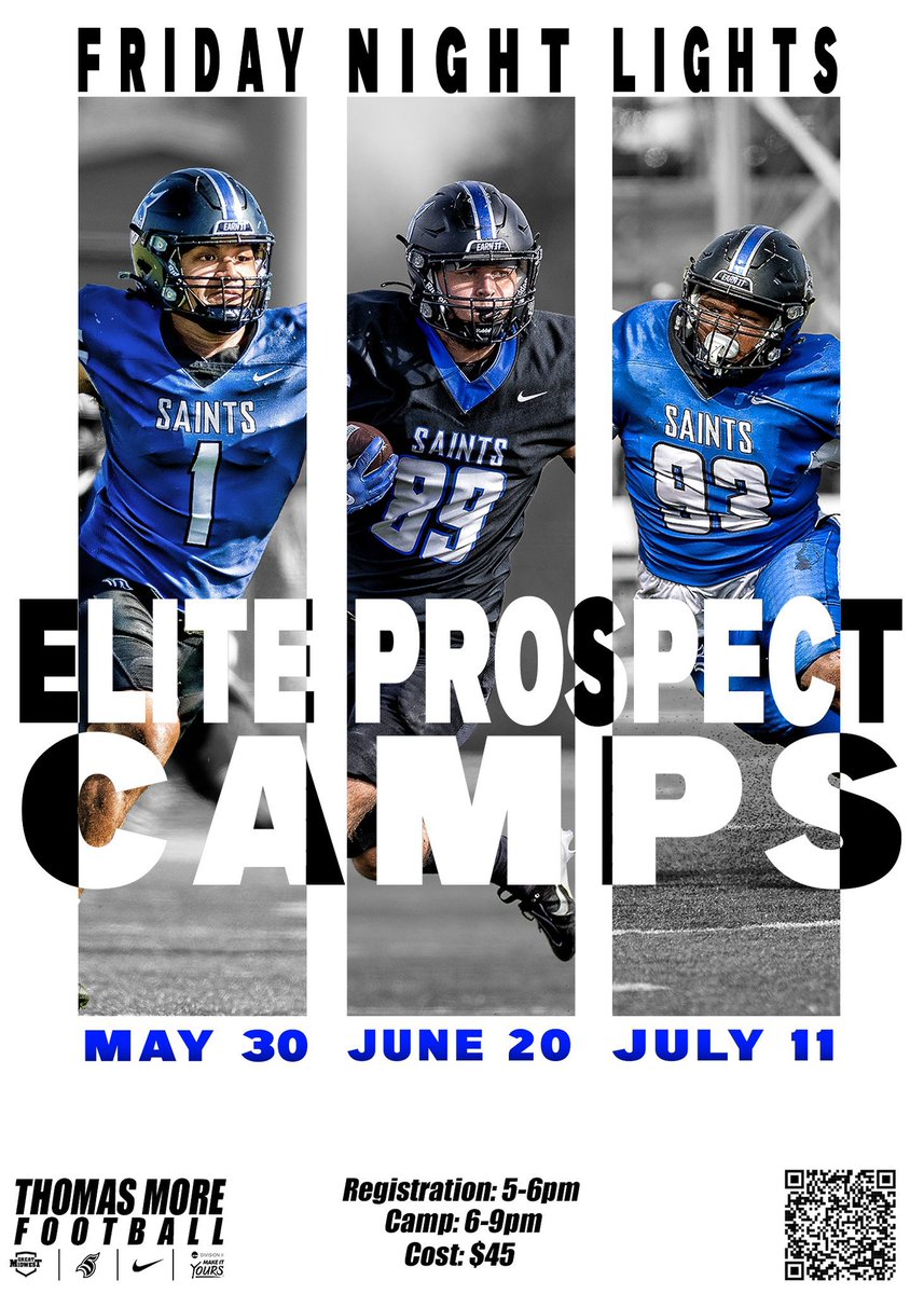 Our coaching staff is busy evaluating the class of 2026!! This class is loaded with talent. Jump start your recruiting process by filling out our recruiting link and get signed up for our elite 1 day prospect camp!#GreatTimeToBeASAINT ⚪️🔵™️🔵⚪️⬇️

questionnaires.armssoftware.com/eeff89b47200