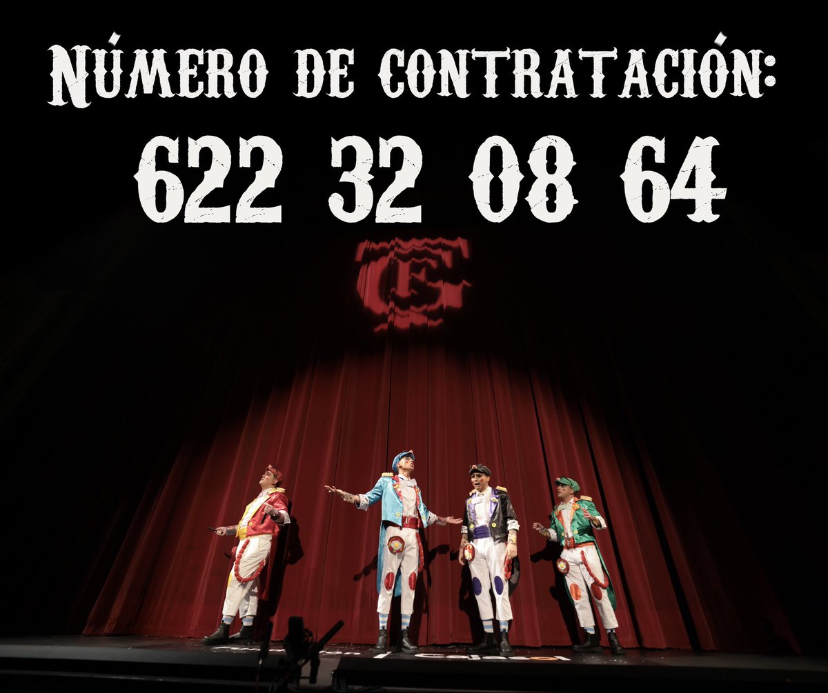 Si para cualquier evento estaría interesad@ en contar con nuestra agrupación, puede contactar con nosotros desde nuestro número de contacto (622 32 08 64) o desde un mensaje privado a cualquiera de nuestras redes sociales.