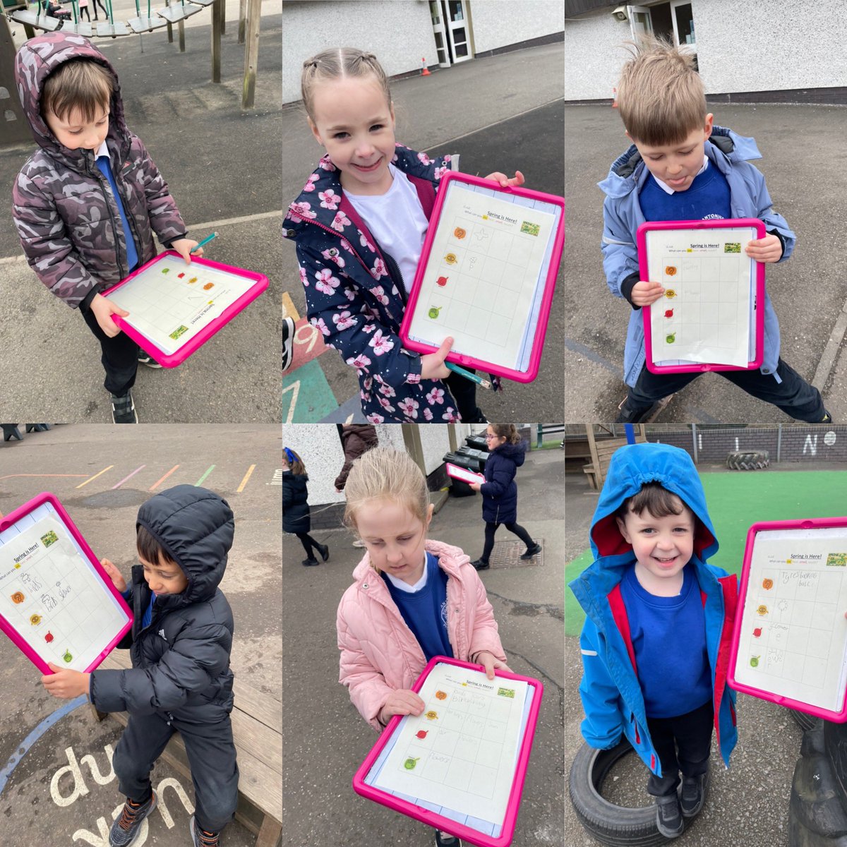 We had lots of fun using our senses to find signs of Spring. Thank you buddies for helping us! <a href="/antonine01/">Antonine Primary</a> <a href="/MrsMcManusanto/">Antonine Primary 7M</a> 😀👀👂👍🏻👃