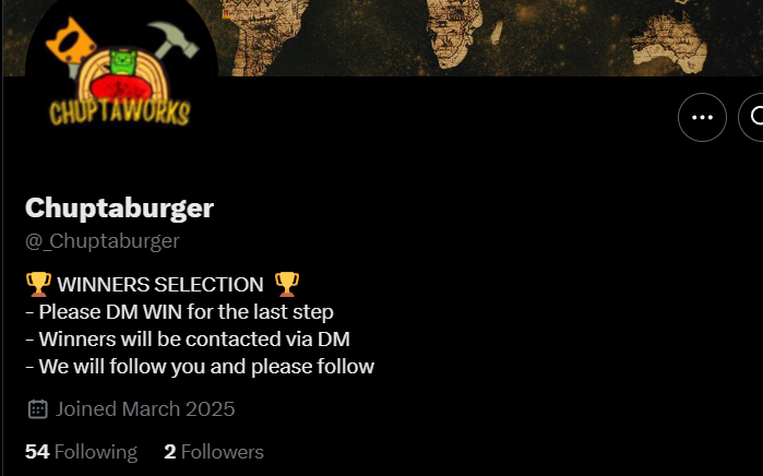 So JUST so everyone is clear.  I have ONE "X" or twitter acct.  I have one insta acct.  That's it.  If you get a message from anyone else, that's not me.  This is my ONLY account on X.  This guy is not me, he knows he's not me, which is why he blocked me.  Not cool dude.