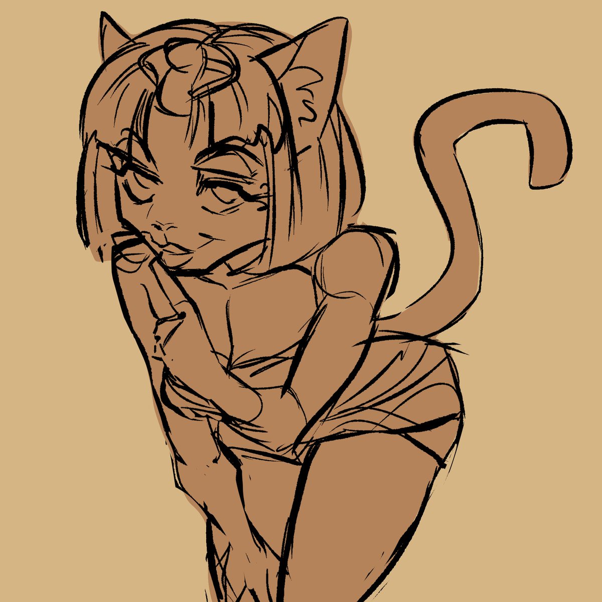 karidisz's tweet photo. A very quick sketch of Anka
#digitalart #furry #ankha https://t.co/WgGzPzdYA0