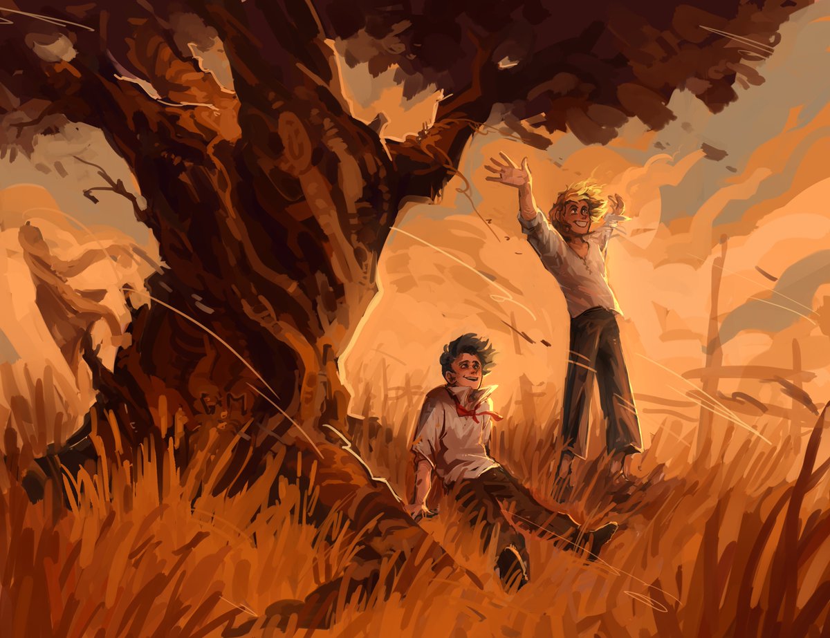 hahaotsegoesbr's tweet photo. they are looking at the sun 
[ #grianfanart #mumbojumbofanart ] https://t.co/t9uWuNHktQ