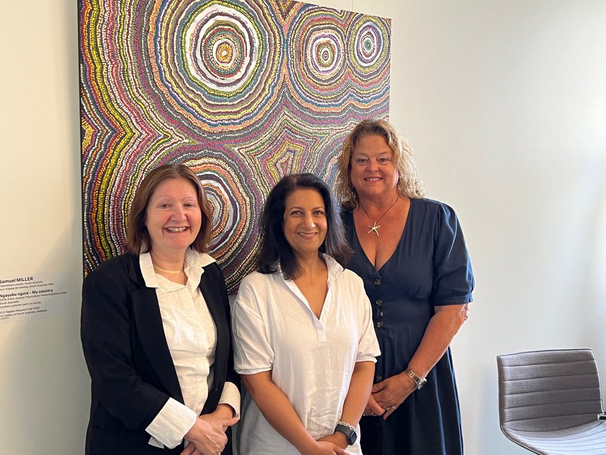 Dr Yvonne Parry (@dryvonneparry1) on Twitter photo Professor Monica Lakhanpaul from UCL and Hon Nat Cook MP meeting for children and families in homelessness
<a href="/NatCookMP/">Nat Cook MP</a> <a href="/ProfLakhanpaul/">Prof Monica Lakhanpaul</a> <a href="/FlindersCFI/">Flinders Caring Futures Institute</a> Professor Monica Lakhanpaul from UCL and Hon Nat Cook MP meeting for children and families in homelessness
<a href="/NatCookMP/">Nat Cook MP</a> <a href="/ProfLakhanpaul/">Prof Monica Lakhanpaul</a> <a href="/FlindersCFI/">Flinders Caring Futures Institute</a>