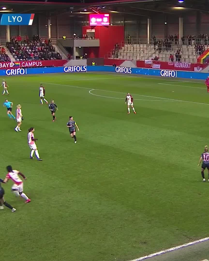 ⚡ Tabitha Chawinga is on a mission and gives Lyon the lead in Bavaria.Watch the game live on DAZN & join the DAZN FanZone ▶️  #UWCLonDAZN #UWCL