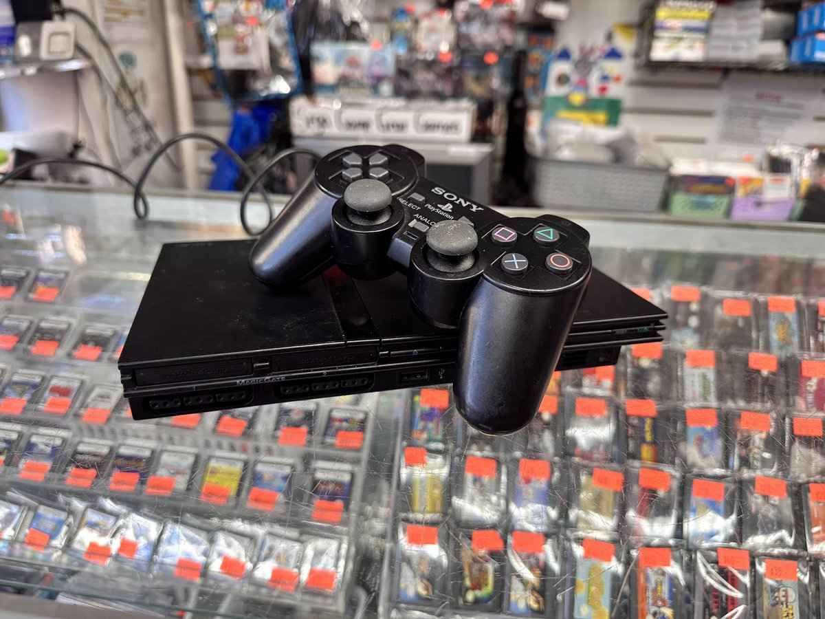 bklynvideogames's tweet photo. More of todays trade in
.
.
.
#sony #playstation2 #ps2slim #slimps2 #retro #retroshop #retrostore #gaming #ps2system #brooklyn #brooklynvideogames #bvg https://t.co/V3D11Uh9E5