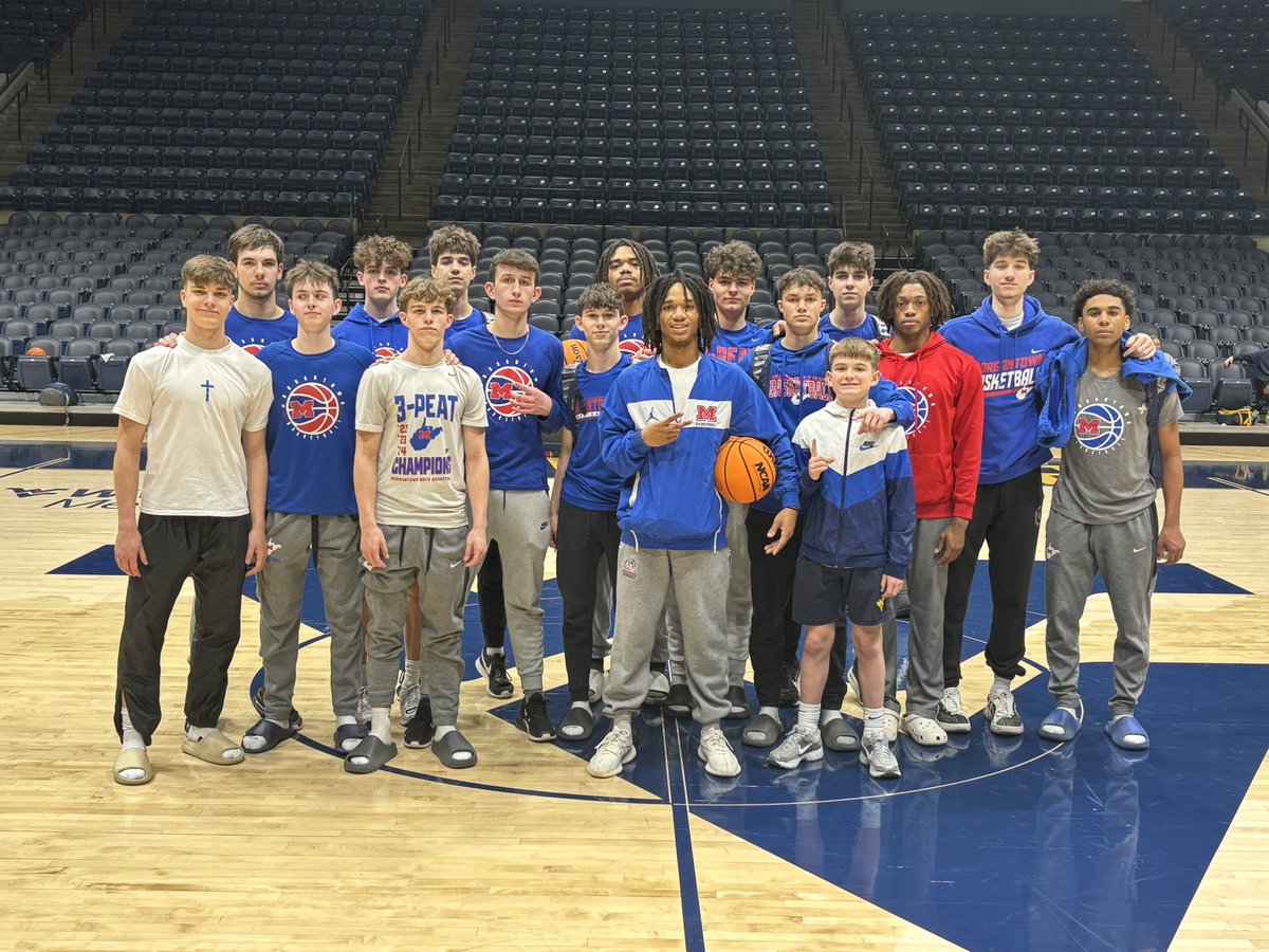 MohiganHoops's tweet photo. 🏫 Depart MHS
🏀 Practice at WVU Coliseum 
📍Charleston
#LetsGoMohigans
#DeserveToWin https://t.co/C9TH2ZLbFX