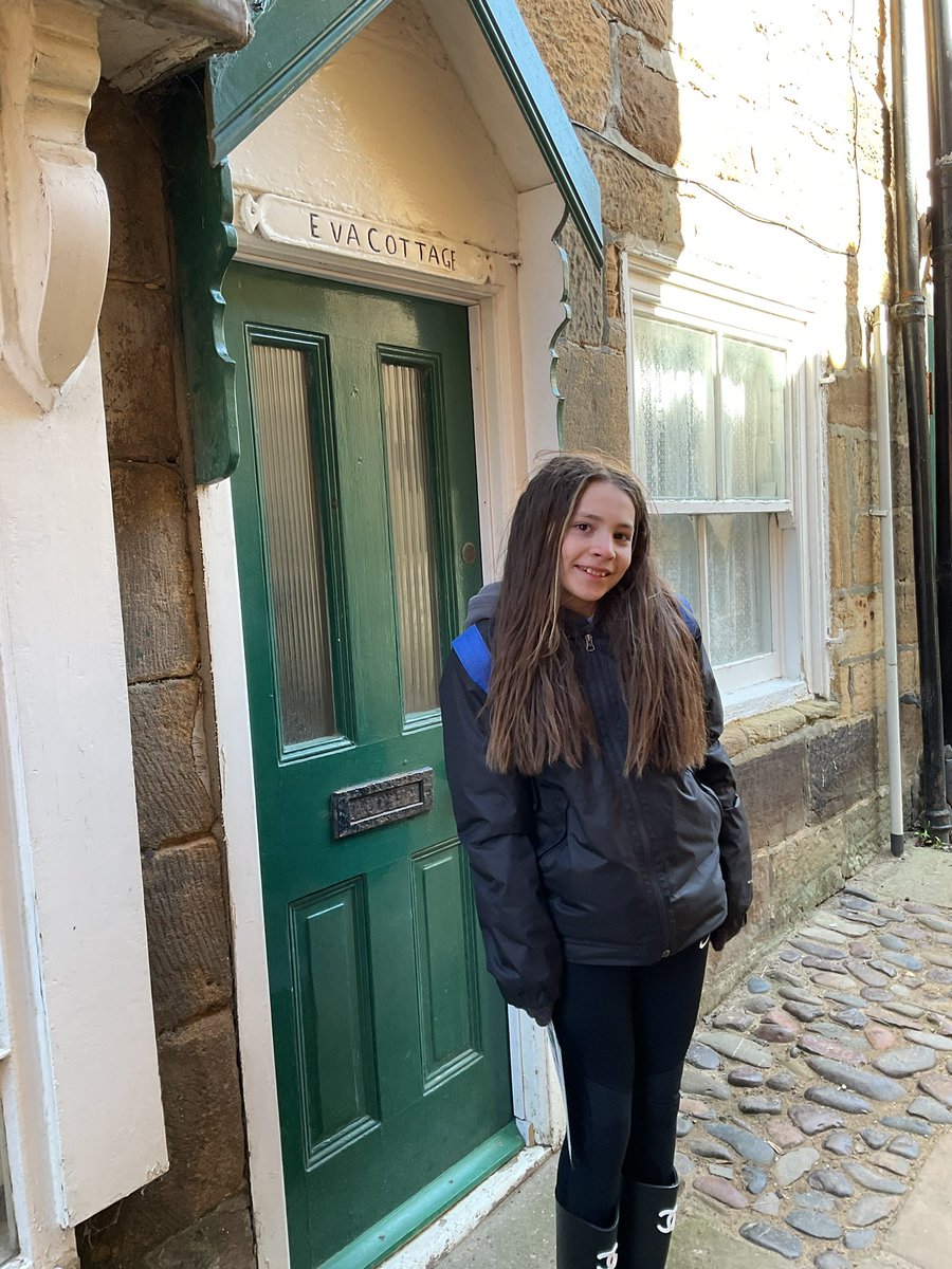 Exploring the village!