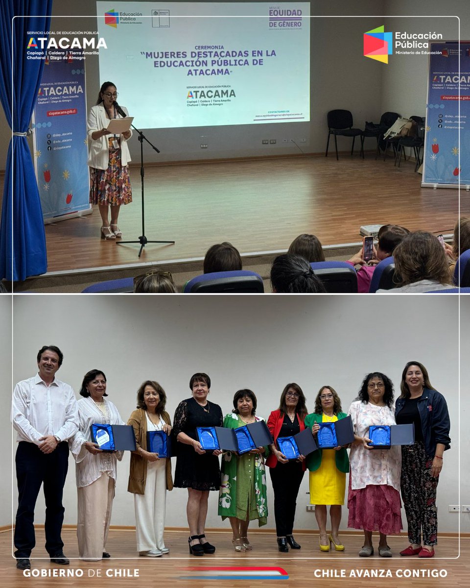 Reconocer la trayectoria de mujeres en la educación de Atacama es una inspiración para las nuevas generaciones. 

Destacamos a las educadoras y profesionales que han dedicado décadas de esfuerzo y amor a la enseñanza de cientos de estudiantes de nuestra región.