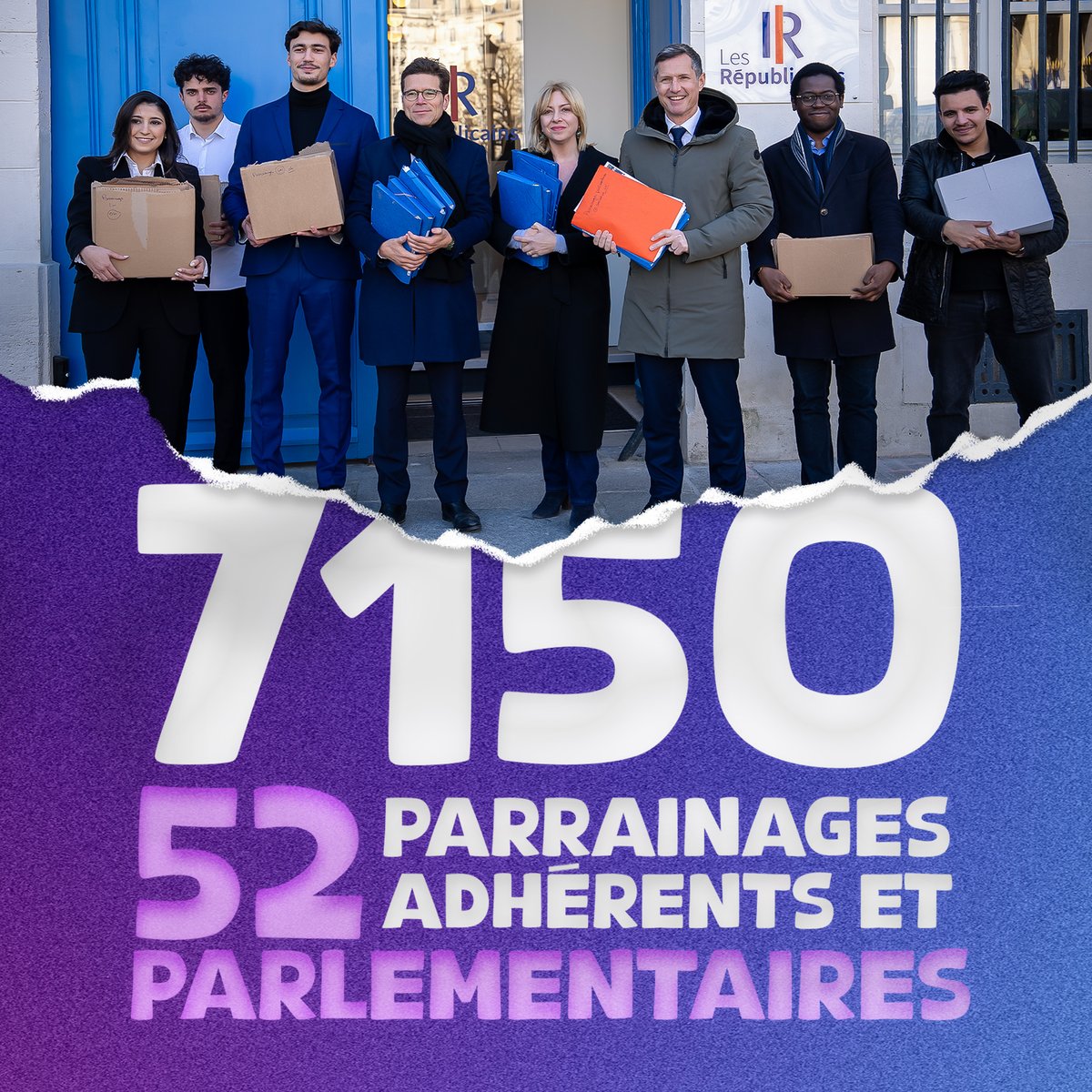 Le candidat des adhérents