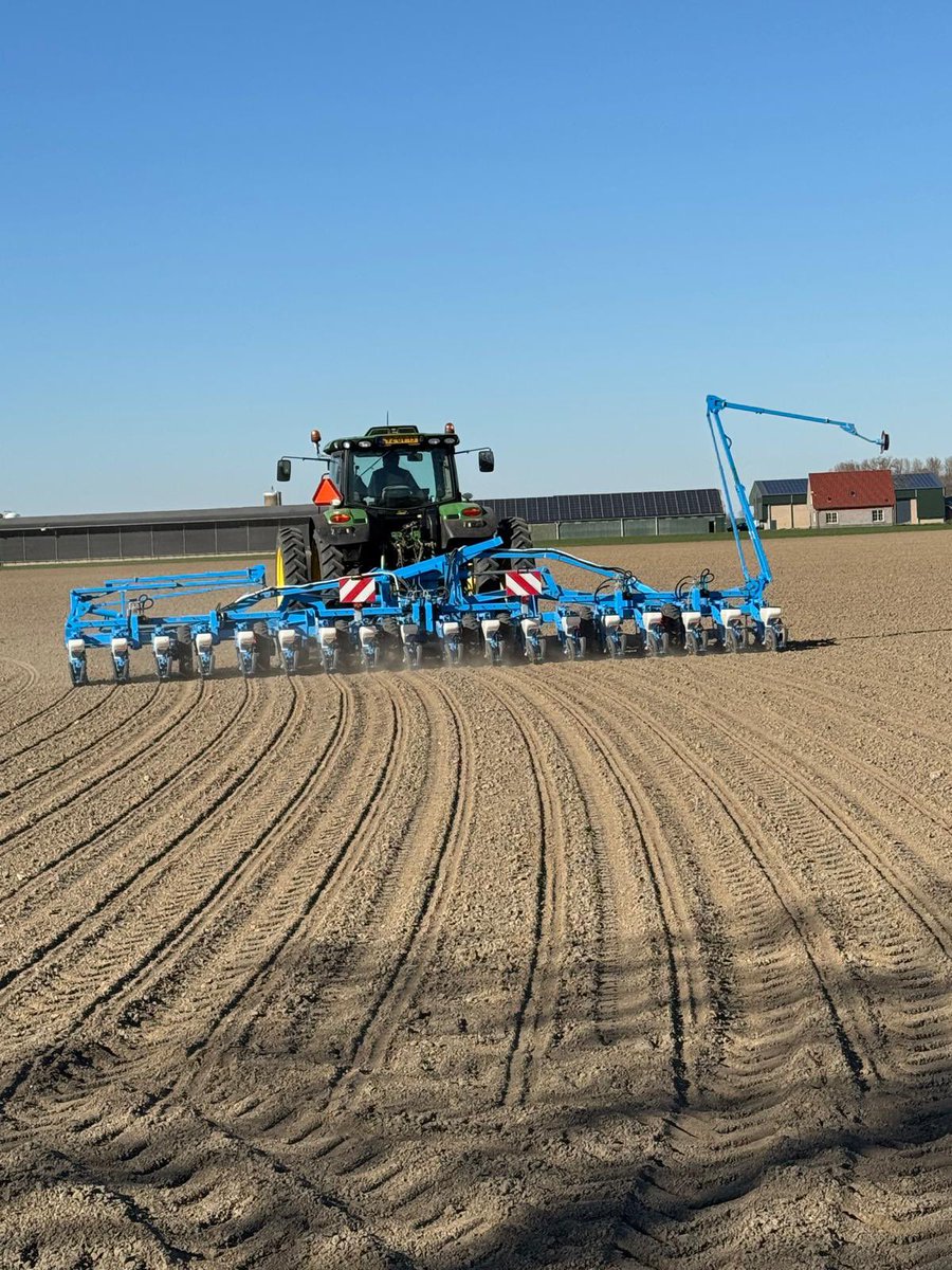 Bieten zitten er weer in, op naar een mooi groeiseizoen zonder zorgen 😜 <a href="/CosunBeetCo/">Cosun Beet Company</a>