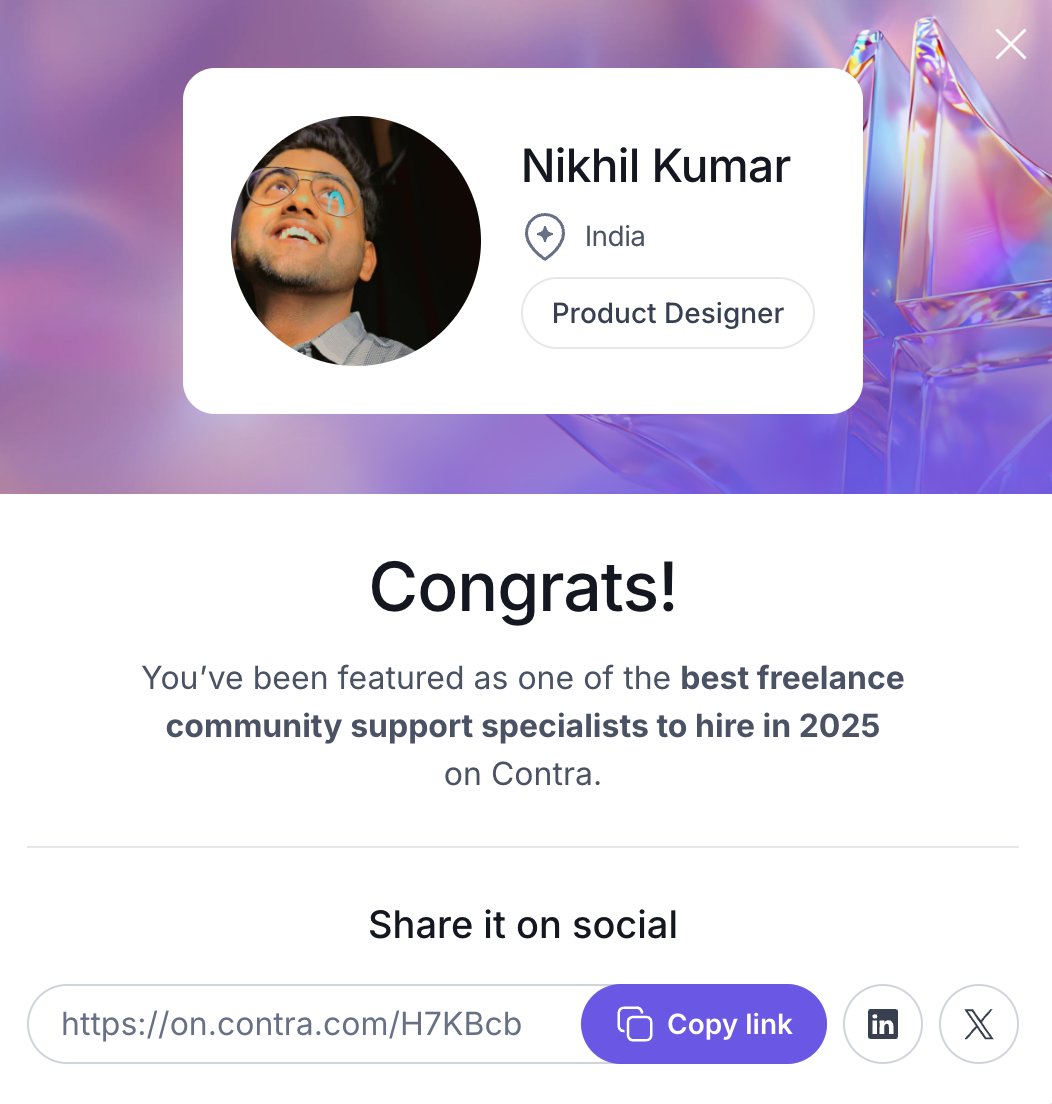 Nik tweet media