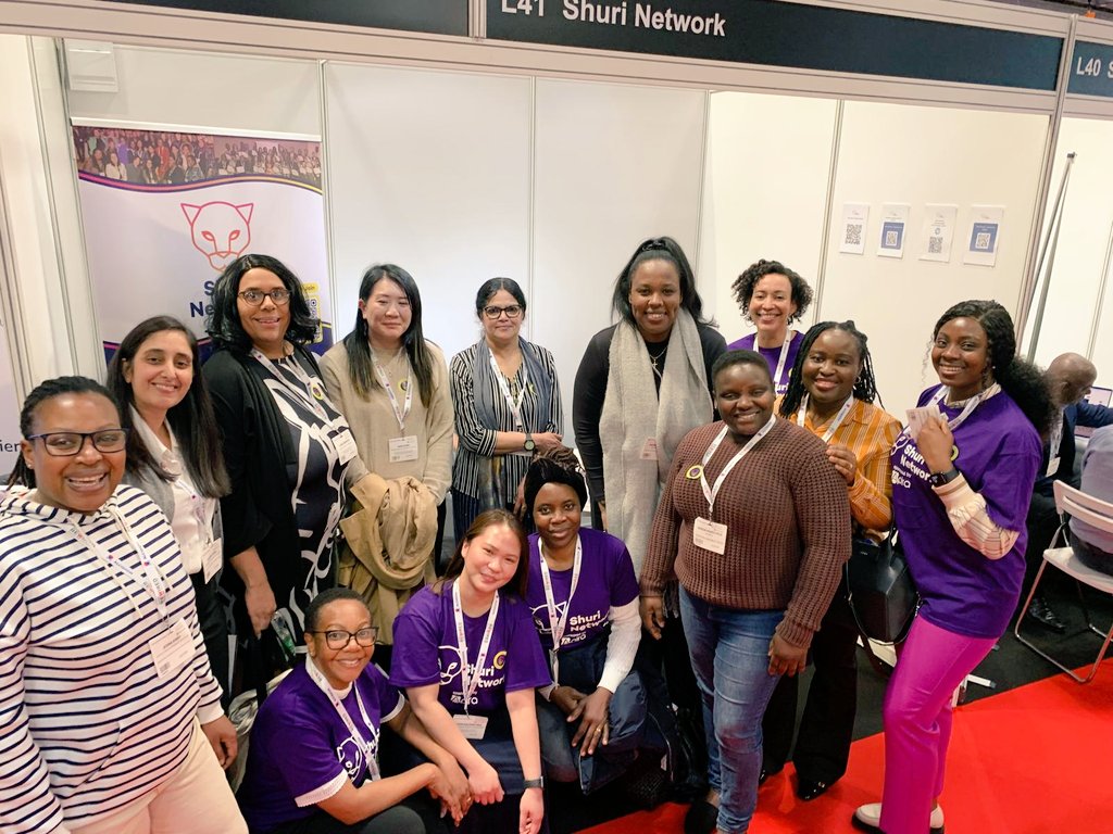 SharonToora's tweet image. Day 1 at Digital Rewired in Birmingham connecting with Shuri Digital Fellows, alumni, new members & allies. Do join us tomorrow at the Shuri Network stand L41 to find out more about the network and learn about our individual digital journeys. #ShuriRewired #Rewired25