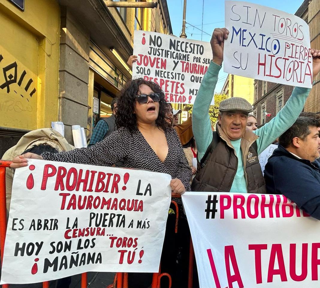 Hoy prohiben a los toros, mañana pueden prohibirte a ti.