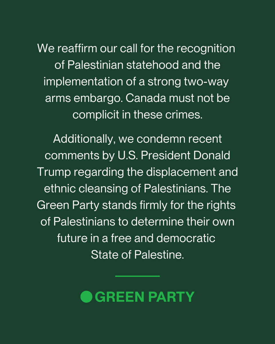 CanadianGreens's tweet photo. As the Muslim holy month of Ramadan unfolds, Israel’s actions—blocking humanitarian aid and carrying out airstrikes—blatantly violate the ceasefire and continues the genocide of Palestinians. Canada must call for Palestinian statehood and implement a strong two-way arms embargo. https://t.co/AwClAzVIs7