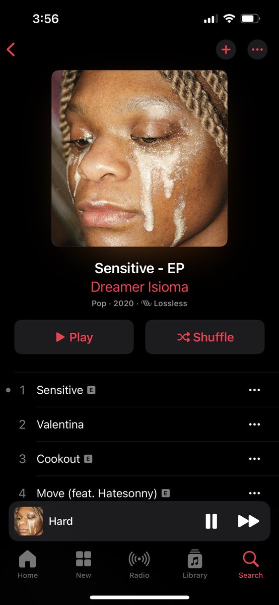 happy 5 year sensitive ep 🖤💭