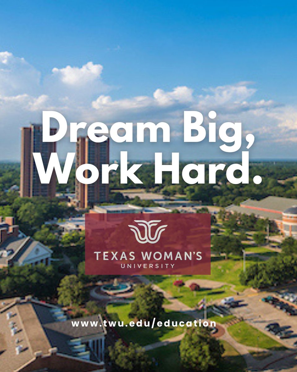 TWU School of Education tweet media