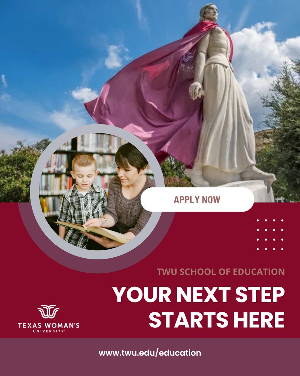 TWU School of Education tweet media