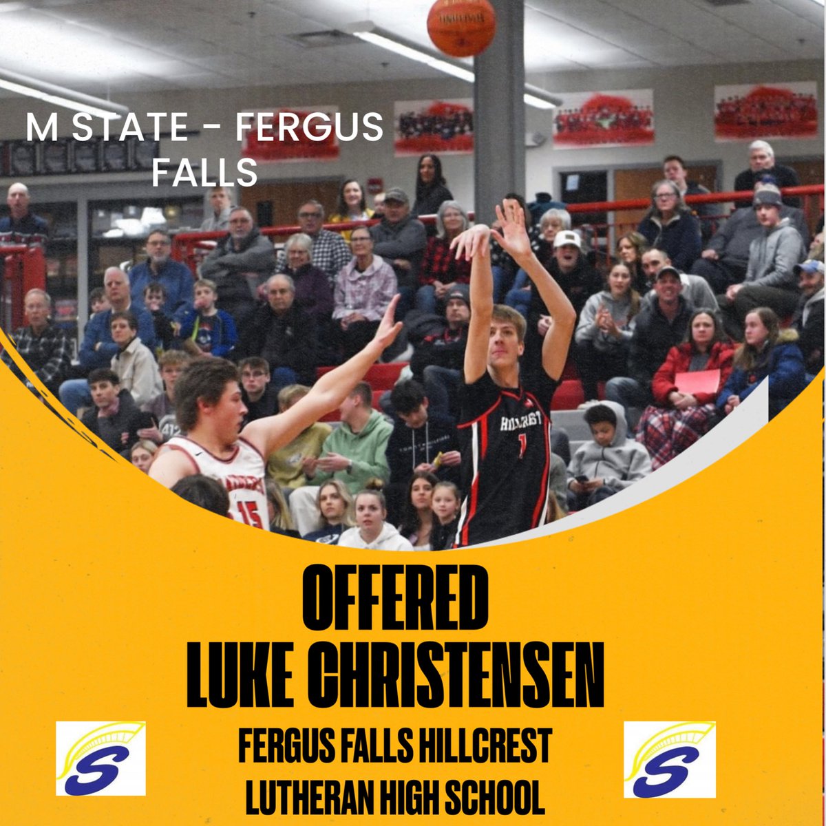 Luke Christensen (@lukechrist0) on Twitter photo After an amazing call with <a href="/dcresap05/">Coach Cresap</a>, I am blessed to receive an offer from <a href="/MStateSpartanBB/">M State Spartan Hoops</a>!
#AGTG After an amazing call with <a href="/dcresap05/">Coach Cresap</a>, I am blessed to receive an offer from <a href="/MStateSpartanBB/">M State Spartan Hoops</a>!
#AGTG