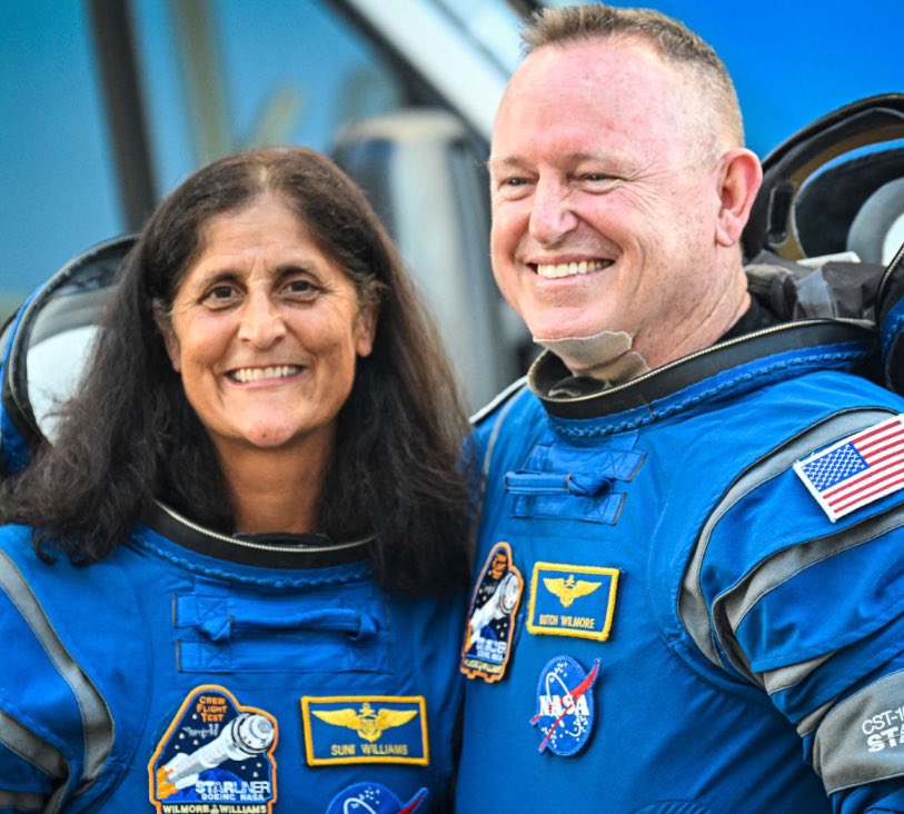 Thank you Suni and Butch. I hope you have a safe re-entry, a safe splash down and a wonderful reunion with your families and colleagues on earth. I can’t wait to hear more about your experiences in space <a href="/SpaceX/">SpaceX</a> <a href="/elonmusk/">Elon Musk</a> @nasa