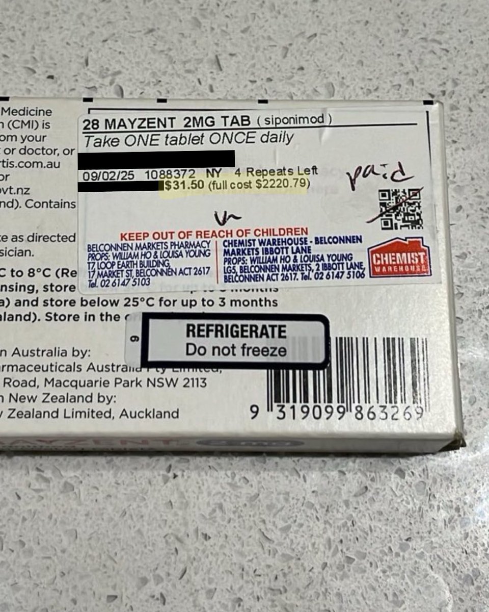 This is why making medicines cheaper matters. This is the type of savings Australians get thanks to the PBS.