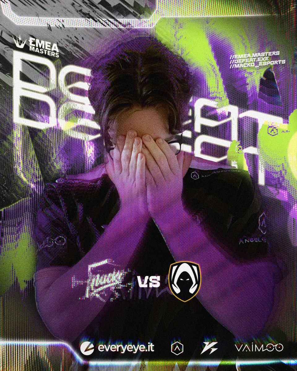 mackoesports's tweet photo. TOMORROW, THE STORY WILL CHANGE! 👊❌

#DrawnToDare #EMEAMaster https://t.co/ukreggyXph
