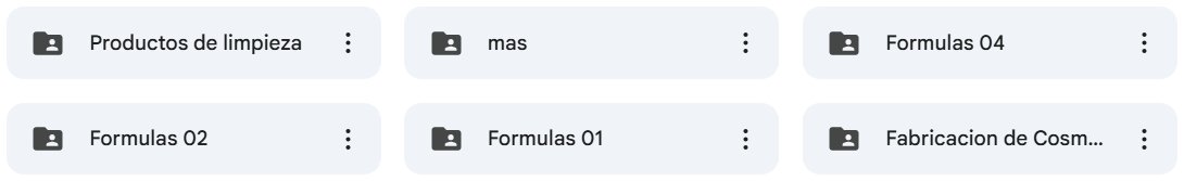 RegalosDigitals's tweet image. CURSO FABRICA COSMETICOS Y PRODUCTOS DE LIMPIEZA, FORMULA QUIMICA. drive.google.com/drive/folders/…