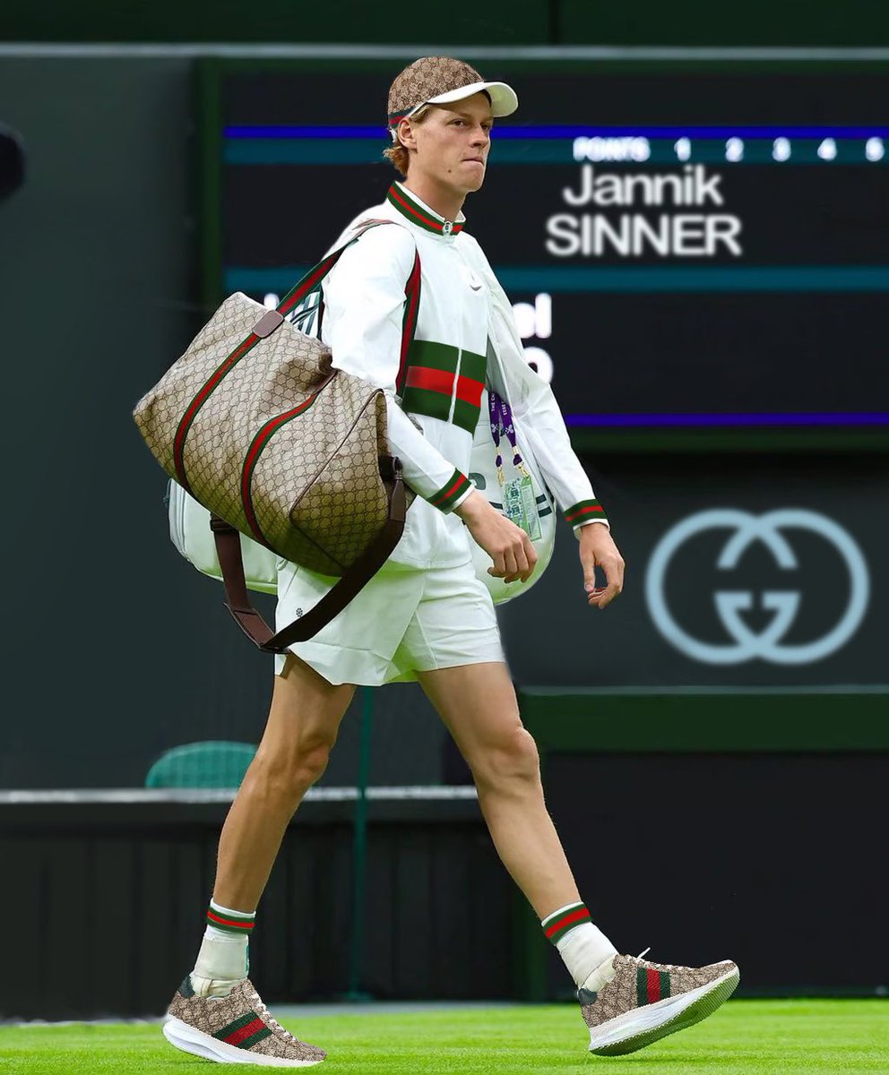 ForceGiusy's tweet image. PTPA:
“Il giocatore dovrebbe rifiutare l'offerta dei marchi di lusso, come Louis Vuitton o Gucci, perché il Tour non riconosce quei marchi di moda di lusso”
JANNIK…