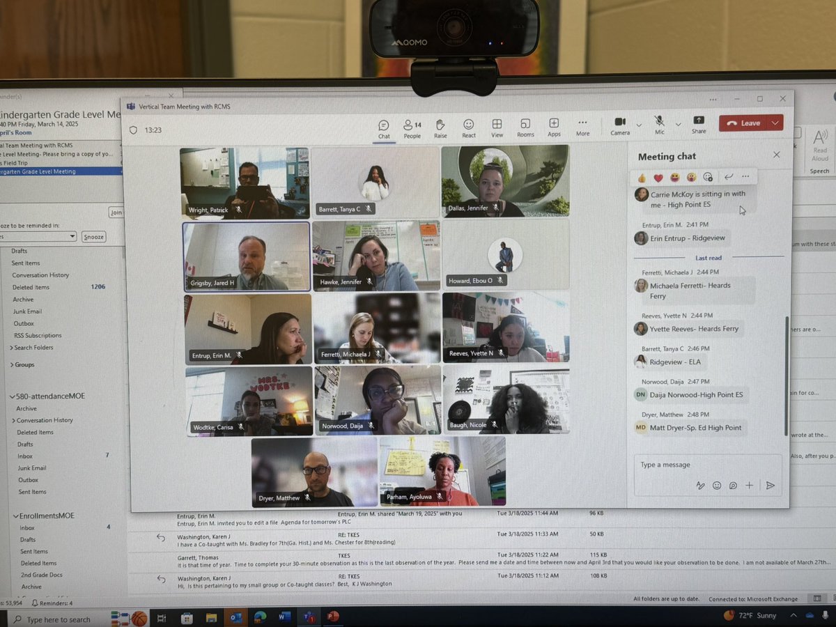 Patrick Wright (@pwright1717) on Twitter photo Had an amazing vertical team meeting today with our feeder 5th grade elementary teachers! Great energy, productive discussions, and everyone aligned on next steps. Excited for what’s ahead! #Teamwork #Collaboration #Progress
<a href="/RCMSPanther/">Ridgeview Charter Middle School</a> <a href="/PrincipalThom/">Principal Thomas Garrett</a> <a href="/alexbatesedu/">Alexandra Bates</a> Had an amazing vertical team meeting today with our feeder 5th grade elementary teachers! Great energy, productive discussions, and everyone aligned on next steps. Excited for what’s ahead! #Teamwork #Collaboration #Progress
<a href="/RCMSPanther/">Ridgeview Charter Middle School</a> <a href="/PrincipalThom/">Principal Thomas Garrett</a> <a href="/alexbatesedu/">Alexandra Bates</a>