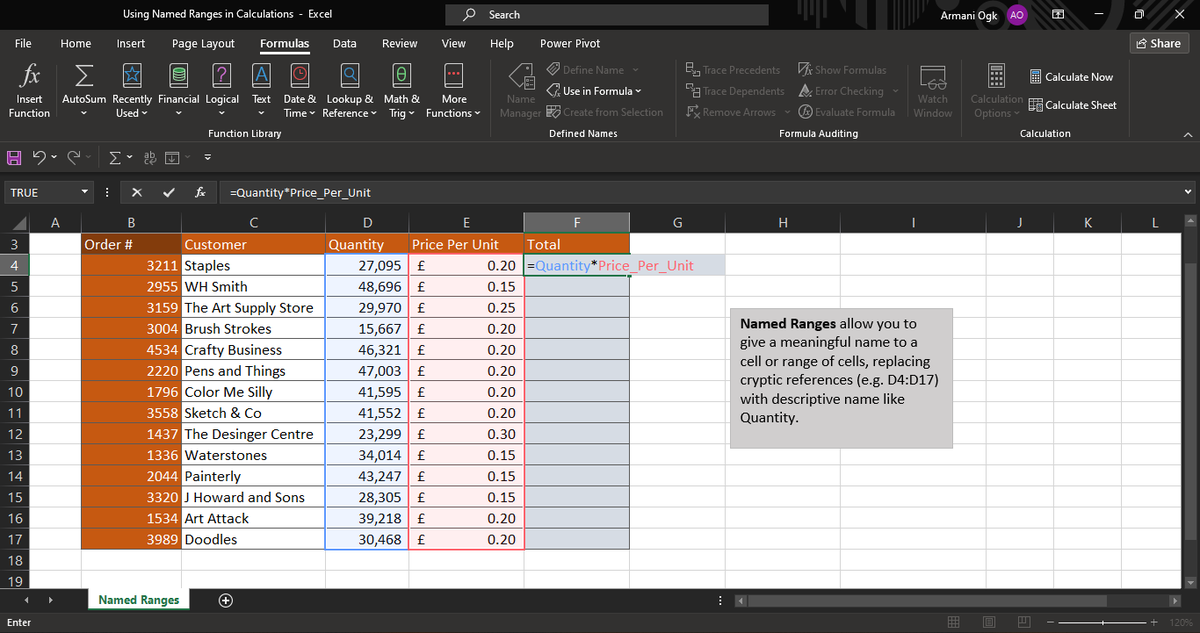 armani0GK's tweet image. Day 16: Named Ranges & Dynamic Formulas
✅ Create Named Ranges – Make formulas clearer
✅ Use in Formulas – Improve readability
✅ Dynamic Ranges (OFFSET & INDEX) – Auto-adjust as data changes
Named Ranges = Cleaner & smarter Excel! Do you use them?
#Excel #ExcelChallenge #Dafam