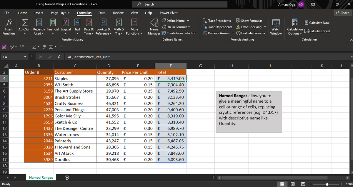 armani0GK's tweet image. Day 16: Named Ranges & Dynamic Formulas
✅ Create Named Ranges – Make formulas clearer
✅ Use in Formulas – Improve readability
✅ Dynamic Ranges (OFFSET & INDEX) – Auto-adjust as data changes
Named Ranges = Cleaner & smarter Excel! Do you use them?
#Excel #ExcelChallenge #Dafam