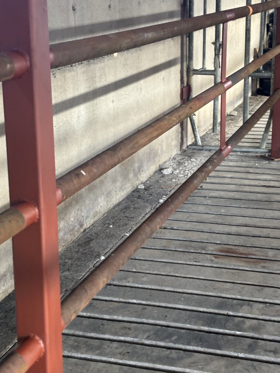 An indoor crush erected today in an old slatted shed.  Great job, indoor slatted one man handling unit.