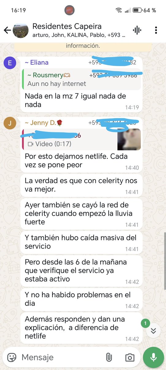 manusalto's tweet photo. Srs @NetlifeEcuador estamos sin servicio de internet más de 8 horas en lago de Capeira https://t.co/XaFQSnAd8O