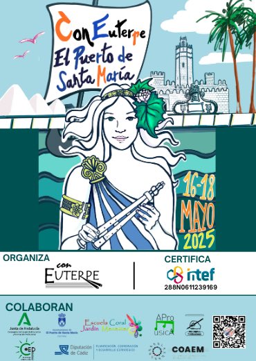 Atención  euterpian@s!! 🎶 Sabíamos que lo estabais esperando 😉 y aquí lo tenéis ➡️ ya podéis consultar el programa de #ConEuterpe25 🖖🏻 

No te pierdas detalle de esta edición de #ElPuertoConEuterpe 🎶 en nuestra página web ➡️congresoconeuterpe.es/programa-coneu…