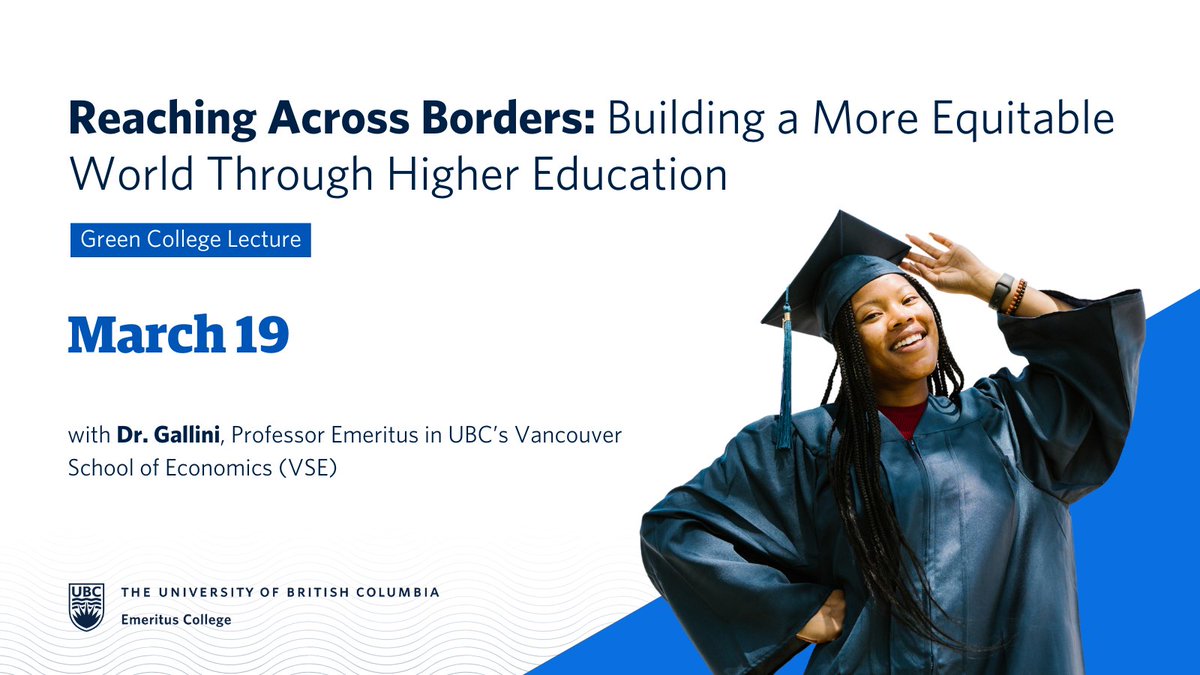 Join this <a href="/UBC/">University of British Columbia</a> lecture with <a href="/AWB_USF/">AWB / USF</a> to learn how Canadian universities are expanding higher education globally.

📅 Mar 19 - 5:00 PM | In-person or online

Register today: greencollege.ubc.ca/civicrm/event/…

#UBCEmeritus #AcademicsWithoutBorders #GlobalEducation
