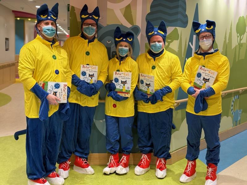 The PNW BOCES leadership team surprised students at the Sunshine Children's Home as Pete the Cat mystery readers.  Always such a joy to spend time with our precious students and outstanding staff! <a href="/PNWDS/">Neil Boyle</a> <a href="/rclamser/">Ron Clamser, Jr., Ed.D.</a> <a href="/pnwboces/">PNW BOCES</a> <a href="/Gregory_S_Brown/">Gregory S. Brown, Ed.D</a>