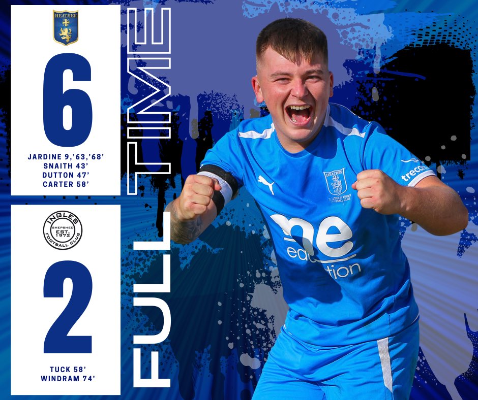 So the County Cup Final awaits 👌🏼

#WeAreHeather