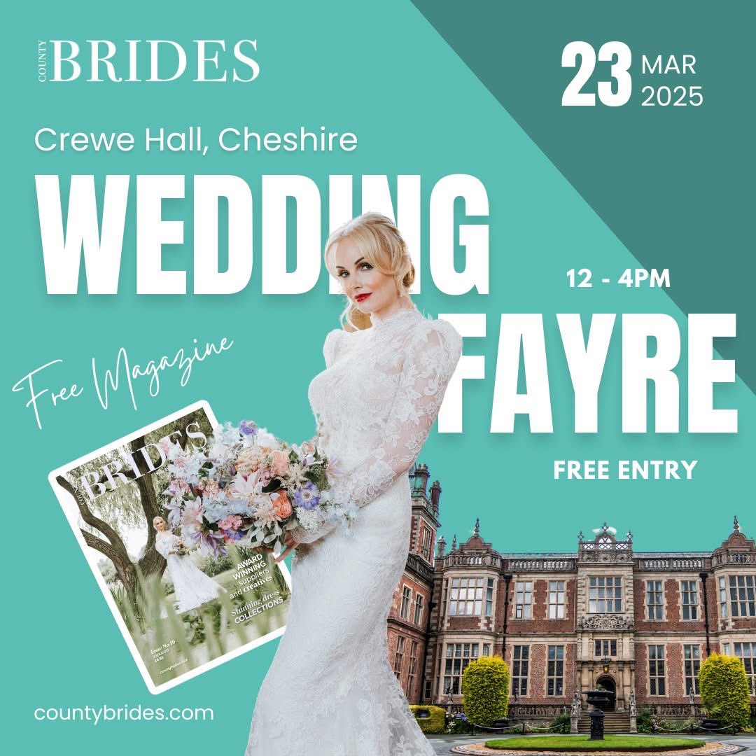 This Sunday 
want more info?
Click here: countybrides.com/wedding-fayres