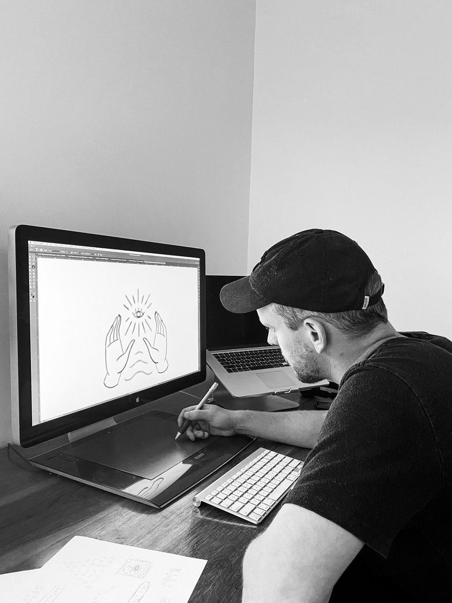 phantomnotebook's tweet image. From the archives: Four years ago, we teamed up with independent illustrator and designer @benkocinski to shape the visual identity of @phantomnotebook

The final result? The Heretic - a limited edition notebook that has been championed by so many around the world 🖤

Thank you.