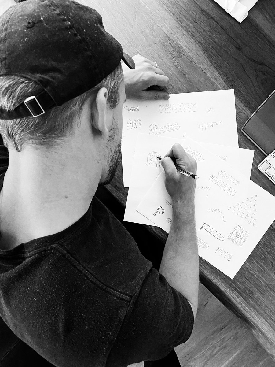 phantomnotebook's tweet image. From the archives: Four years ago, we teamed up with independent illustrator and designer @benkocinski to shape the visual identity of @phantomnotebook

The final result? The Heretic - a limited edition notebook that has been championed by so many around the world 🖤

Thank you.
