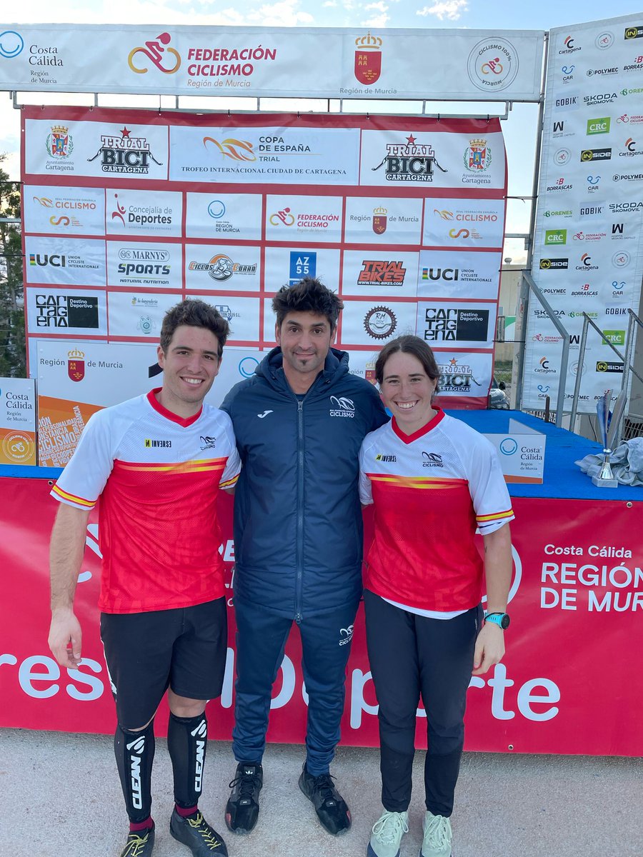 #CopaEspañaTrial | 🤩 Arranque del máximo nivel para la Copa de España de Trial este domingo en el Trofeo Internacional Ciudad de Cartagena 

⭐ Las grandes estrellas del Trial internacional estuvieron presentes 
🏆 Charlie Rolls, campeón del Mundo élite 26", y Vera Barón,