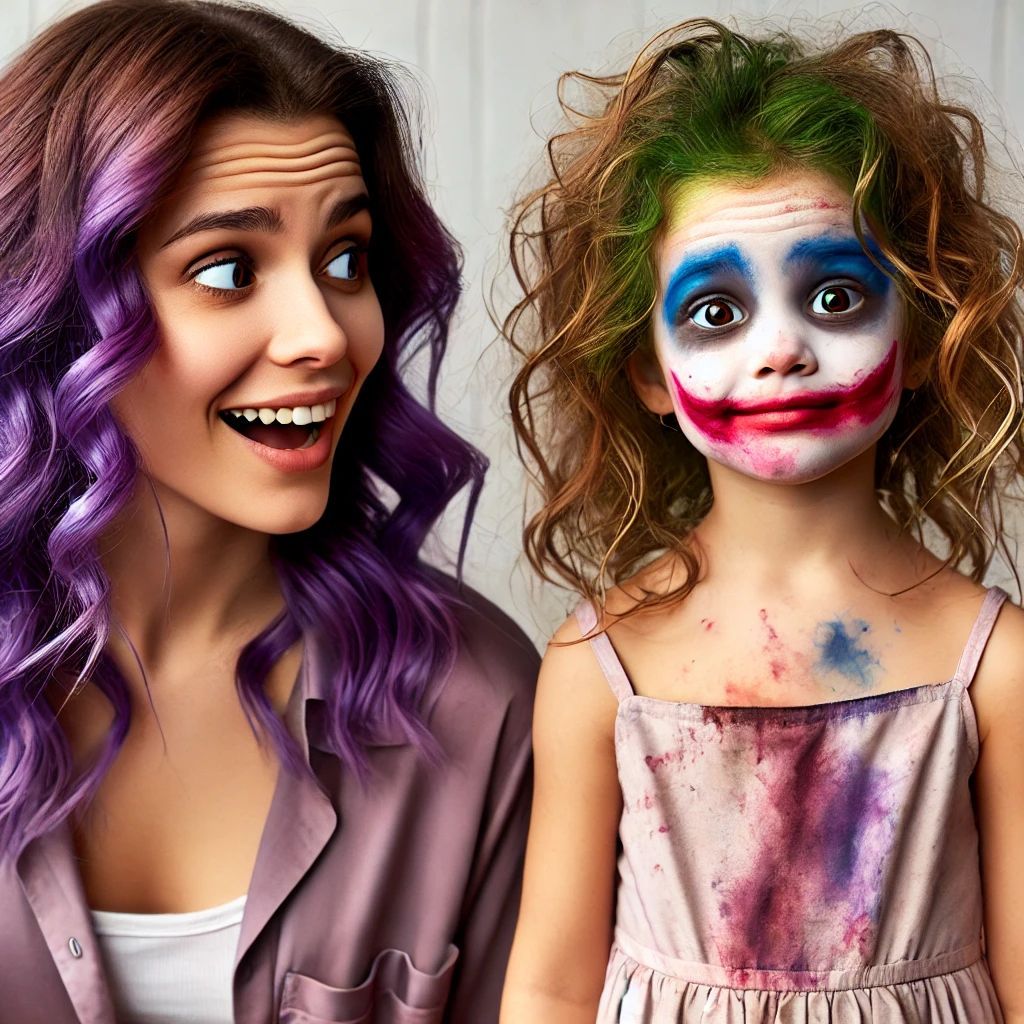 LordJeiJo's tweet image. She left as a princess… came back as a masterpiece! 👑🎭😂 #MiniMeMoments #ParentingReflections