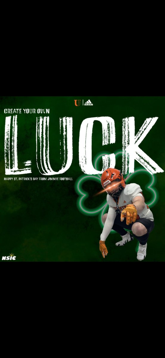 Thank you Coach Chauvin for the St. Patricks day visual! <a href="/MattChauvin19/">Matt Chauvin</a> #gojimmies