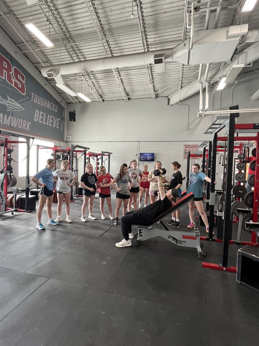 G_Lady_Warriors's tweet photo. Lady Warriors working hard to get better. Great job to all the girls for committing to the team. https://t.co/SLL7glEE6J