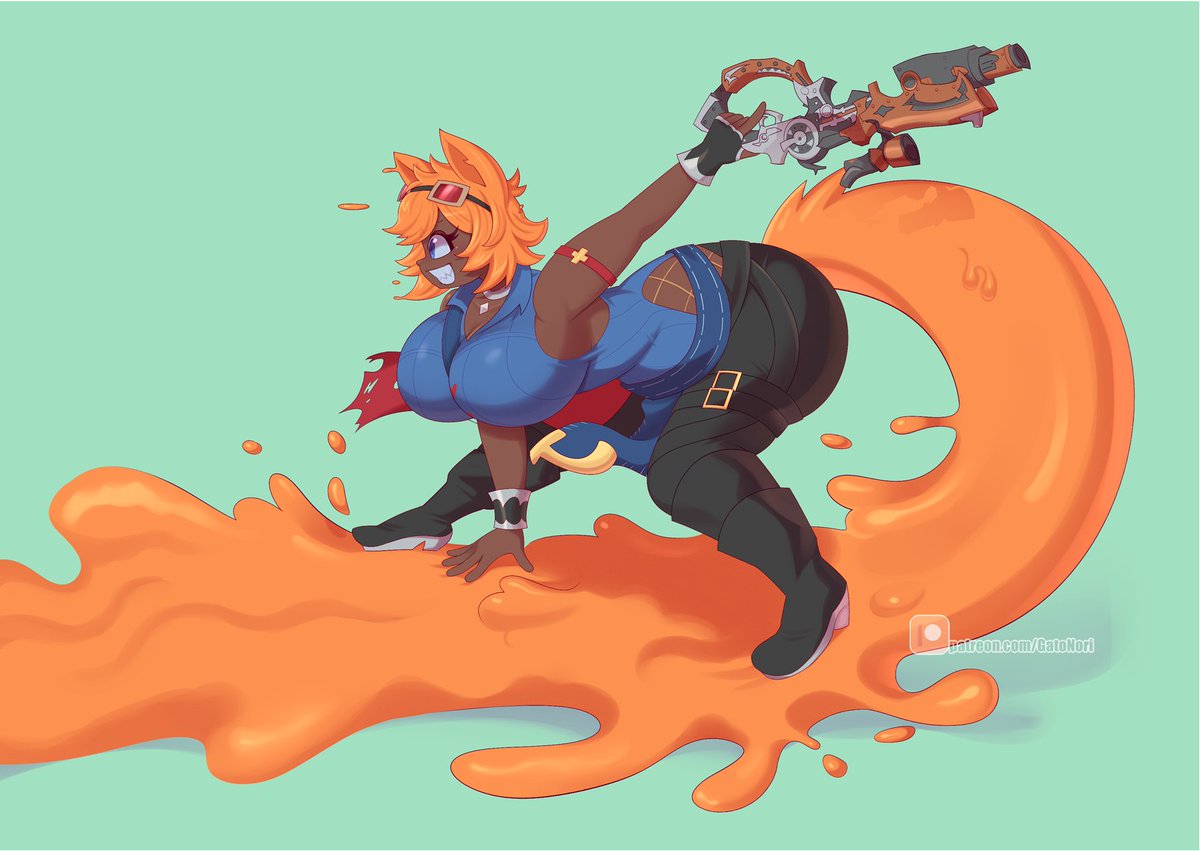 slime cat girl for Breezy ^^
linktr.ee/gatonori