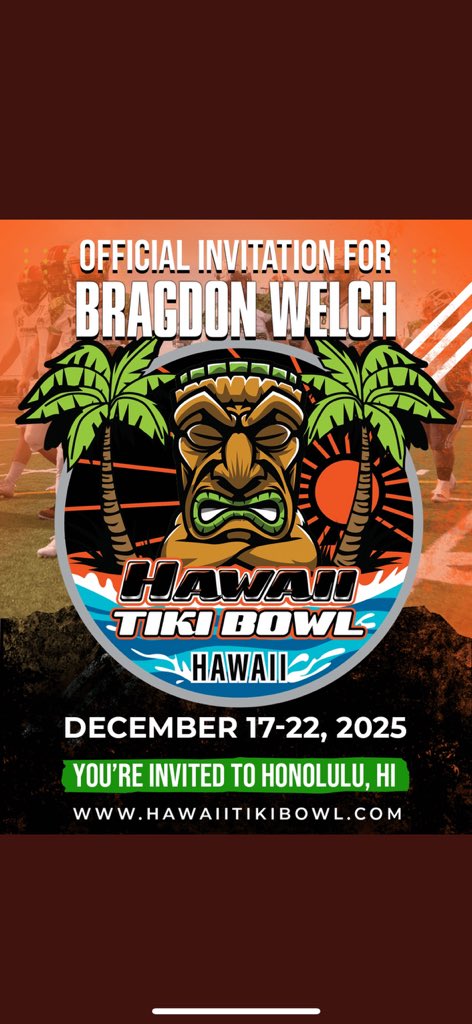 Thank you for the invite! <a href="/HawaiiTikiBowl/">Hawaii Tiki Bowl</a>