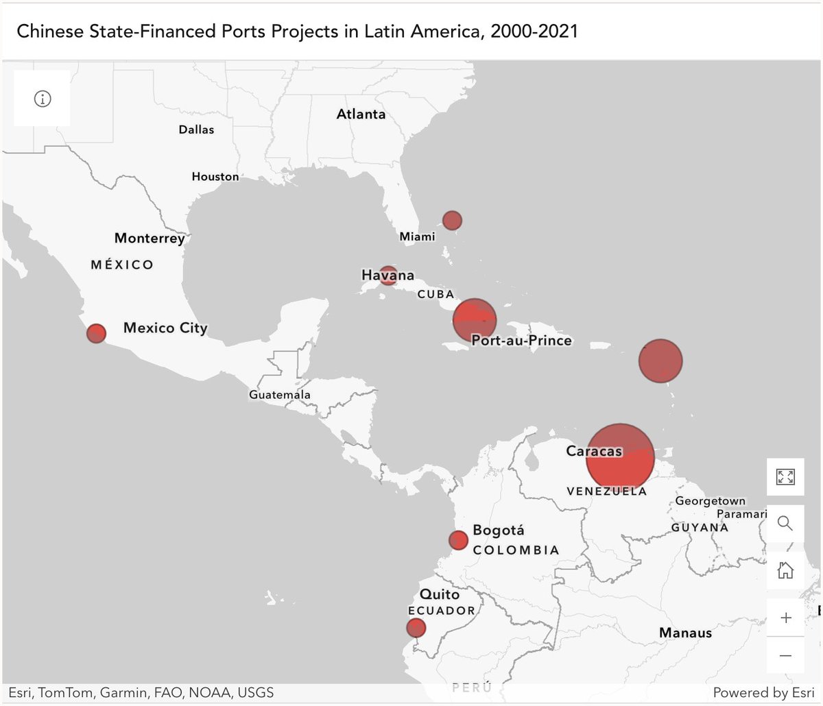 AidData (@aiddata) on Twitter photo Pressure from Washington for a U.S. firm to purchase key ports along the #PanamaCanal has grabbed headlines, but a recent blog by <a href="/AidData/">AidData</a>'s <a href="/leacthome/">Lea Thome</a>  finds that #China’s investments in Latin American ports  extend far beyond Panama.
Read below:
aiddata.org/blog/chancay-p… Pressure from Washington for a U.S. firm to purchase key ports along the #PanamaCanal has grabbed headlines, but a recent blog by <a href="/AidData/">AidData</a>'s <a href="/leacthome/">Lea Thome</a>  finds that #China’s investments in Latin American ports  extend far beyond Panama.
Read below:
aiddata.org/blog/chancay-p…